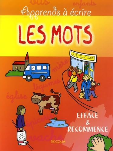Apprends à écrire: Les mots