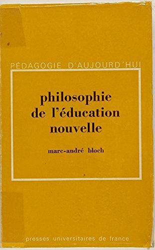 Philosophie de l'éducation nouvelle