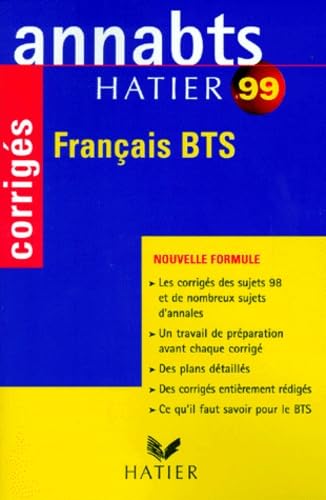Francais Bts. Corriges 1999