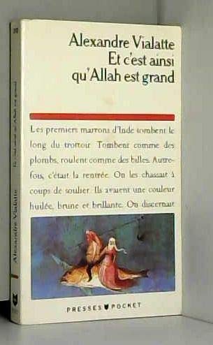 Et c'est ainsi qu'Allah est grand
