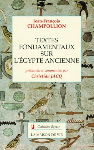 Couverture de Textes fondamentaux sur l'Egypte ancienne