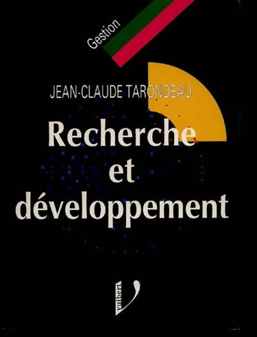 Couverture de Recherche et développement