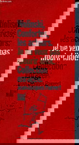 Je ne veux pas mourir idiot