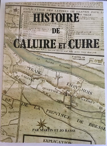 Couverture de HISTOIRE DE CALUIRE ET CUIRE COMMUNE DU LYONNAIS.