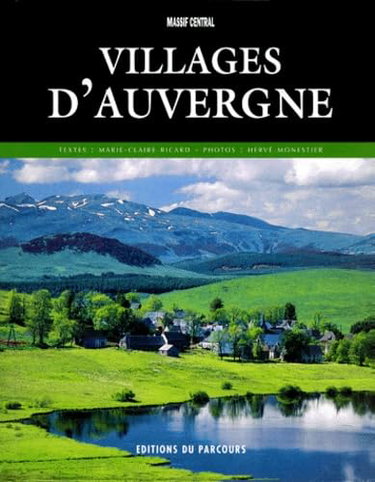 Couverture de Villages d'Auvergne par Marie-Claire Ricard