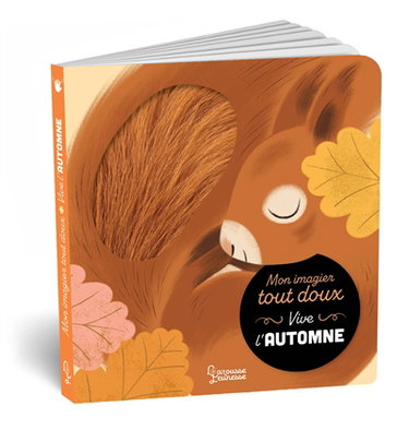 Couverture de Vive l'automne : mon imagier tout doux