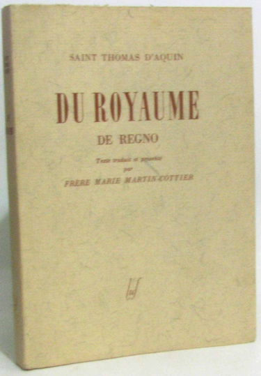 Du Royaume / De Regno