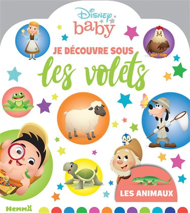 Couverture de Disney baby : les animaux par Walt Disney company