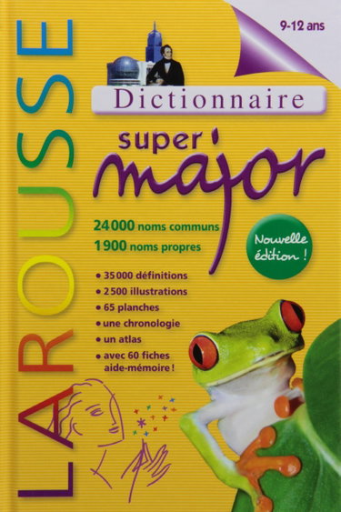 Couverture de Larousse super major export ne 2012 par XXX