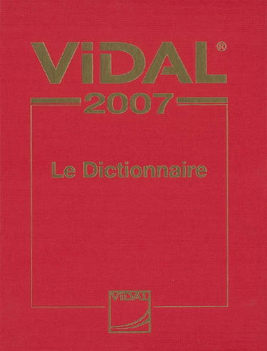 Vidal 2007 : le dictionnaire