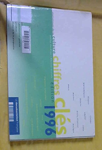 Statistiques de la culture : chiffres clés 1996