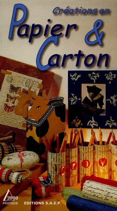 Créations en papier et carton