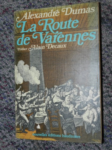 Couverture de La Route de Varennes par Alexandre Dumas