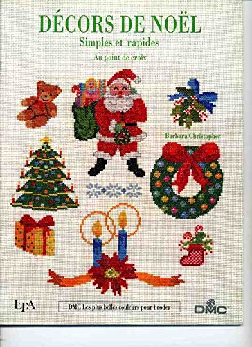 Couverture de Décors de Noël simples et rapides : au point de croix