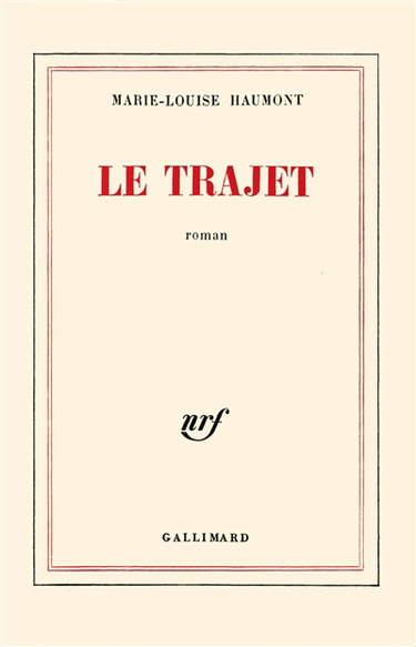 Couverture de Le trajet