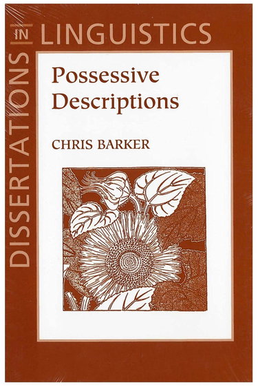 Couverture de Possessive Descriptions par Chris Barker