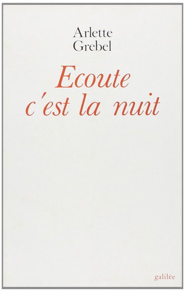 Ecoute, c'est la nuit