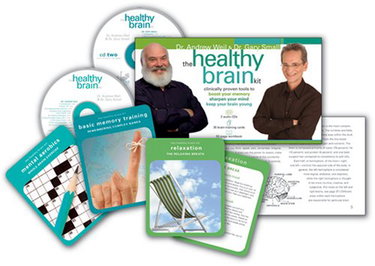 Couverture de The Healthy Brain Kit: Clinically Proven Tools to Boost Your Memory, Sharpen Your Mind, Keep Your Brain Young