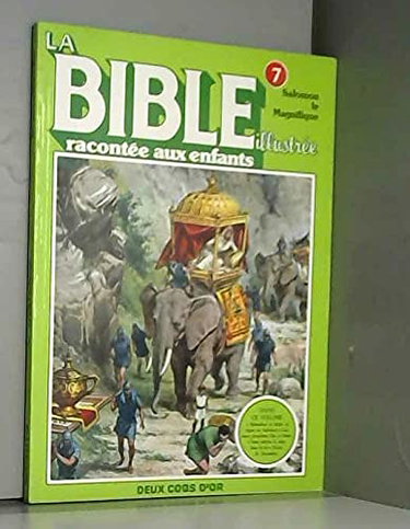 Couverture de La Bible illustrée racontée aux enfants : 07 : Salomon le magnifique