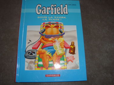 Garfield Sous la pâtée la plage !
