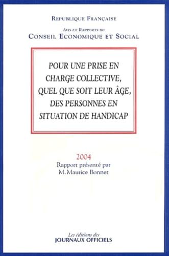 Pour une prise en charge collective quel que soit leur âge, des personnes en situation de handicap