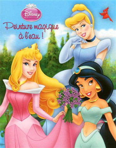 Disney princesses : peinture magique à l'eau