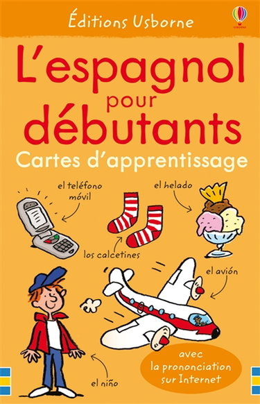 Couverture de L'espagnol pour débutants : cartes d'apprentissage