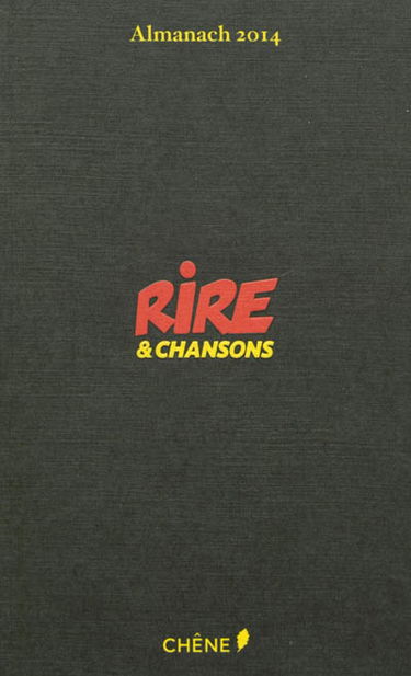 Rire & chansons, almanach 2014