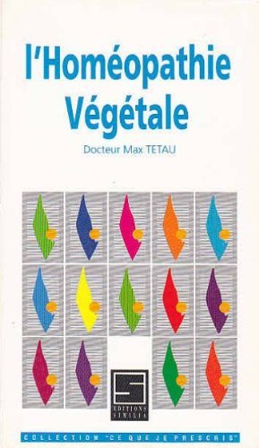 L'homéopathie végétale