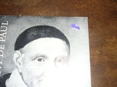 Couverture de Saint Vincent de Paul : . Texte et légendes de Louis Cognet. 190 photos de Léonard von Matt