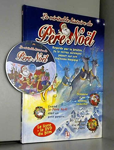 Couverture de Veritable histoire du pere noel - liv+dvd