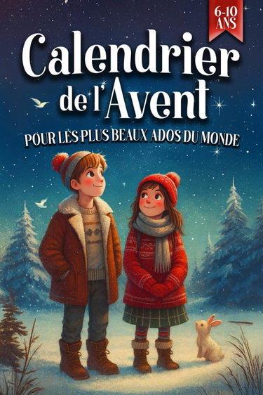 Couverture de Calendrier de l’Avent pour les plus beaux ados du monde: 24 histoires de Noël touchantes pour renforcer la confiance en soi, la gratitude et l’espoir | Livre sur les émotions ado