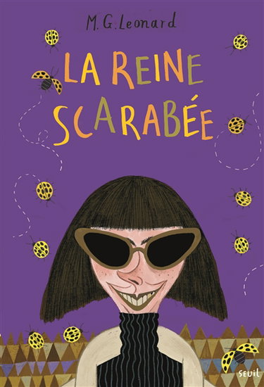 Couverture de La reine scarabée