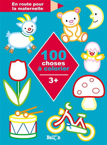 100 choses à colorier : 3 +