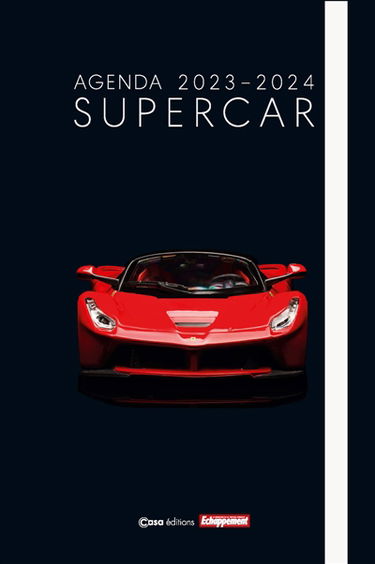 Agenda scolaire Supercar 2023-2024