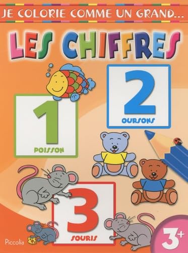 Les chiffres : je colorie comme un grand