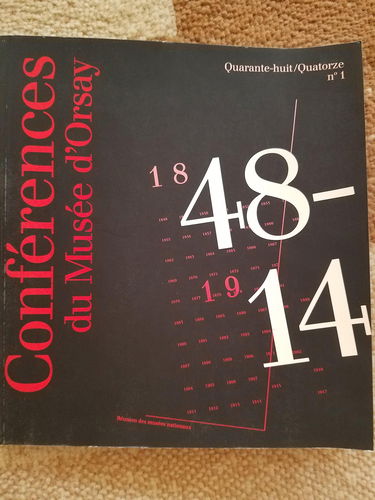 Conférences du musée d'Orsay, quarante-huit-quatorze, n° 1