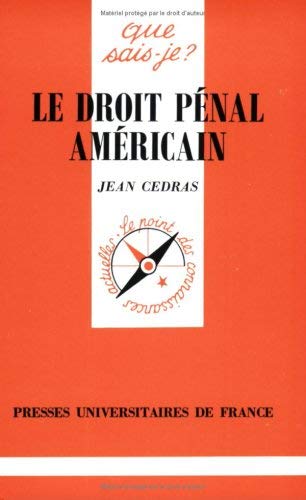 Le droit pénal américain