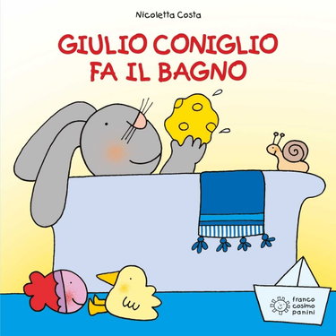 Couverture de Giulio Coniglio fa il bagno