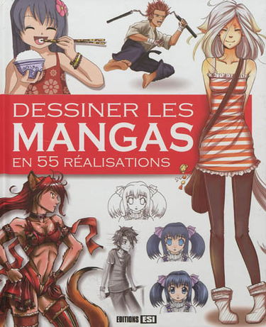 Dessiner les mangas en 55 réalisations