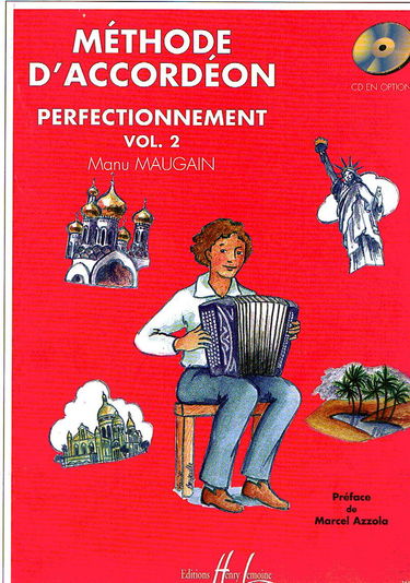 MAUGAIN M. - Metodo Vol.2: Perfeccionamiento para Acordeon (Libro)