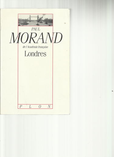 Londres : 1933. Londres revisité : 1963