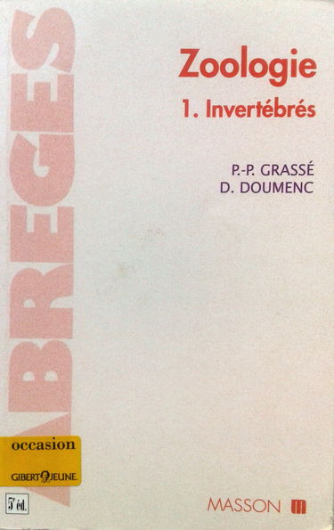 Abrégé de zoologie, tome 1 : Invertébrés