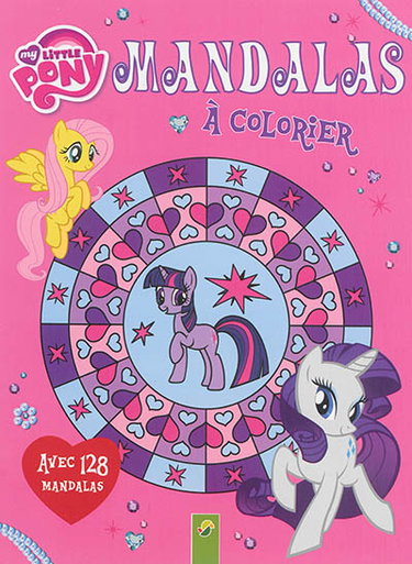 Couverture de My little pony : mandalas à colorier par Collectif
