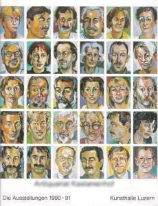 Couverture de Die Ausstellungen, 1990-91: Kunsthalle Luzern (German Edition)