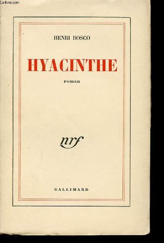 Couverture de Hyacinthe.