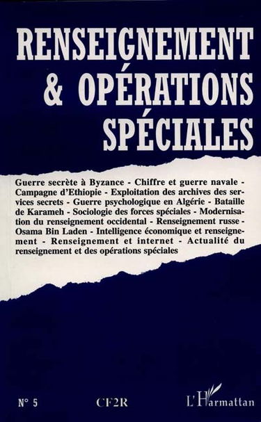 Renseignement et opérations spéciales, n° 5
