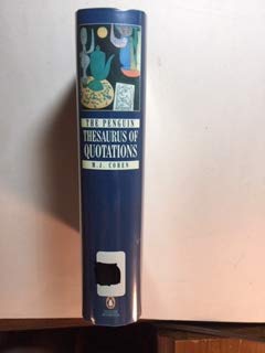 Couverture de The Penguin Thesaurus of Quotations