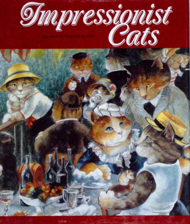 Couverture de Impressionist Cats (Hardback)