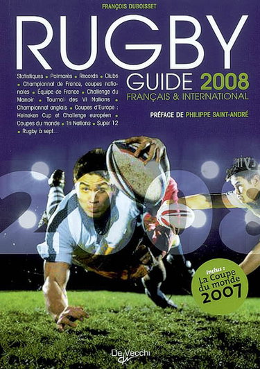 Couverture de Rugby guide : guide français et international